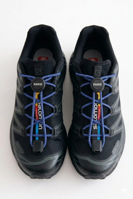 Lacet Élastique Bleu