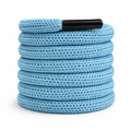 Lacet éco friendly bleu en papier compressé sneakers MY KNOT Paris