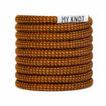 Lacet doré brun rond MY KNOT PARIS pour sneakers