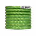 Lacet argenté vert eclat MY KNOT PARIS pour sneakers